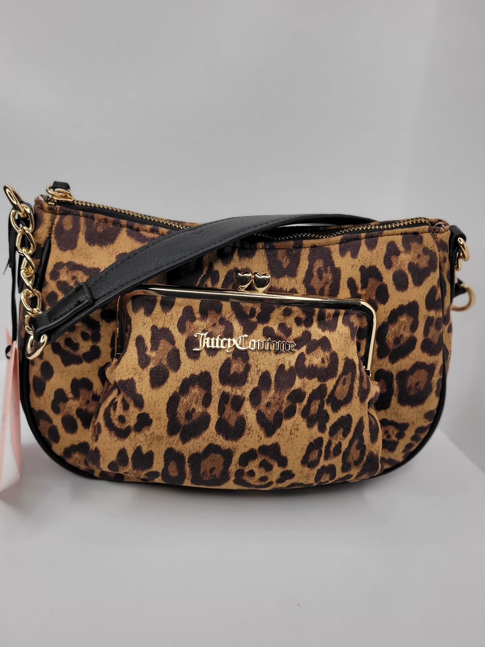 👉✨️ Juicy Couture Leopard Print Sugar And Spice Shoulder Bag